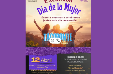 Women’s Day Trip Through La Orotava Valley Planned for April